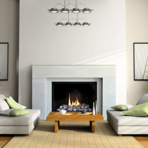 CAD Drawings BIM Models DreamCast Design and Production Mantel: Tori 60 Concrete Fireplace Mantel