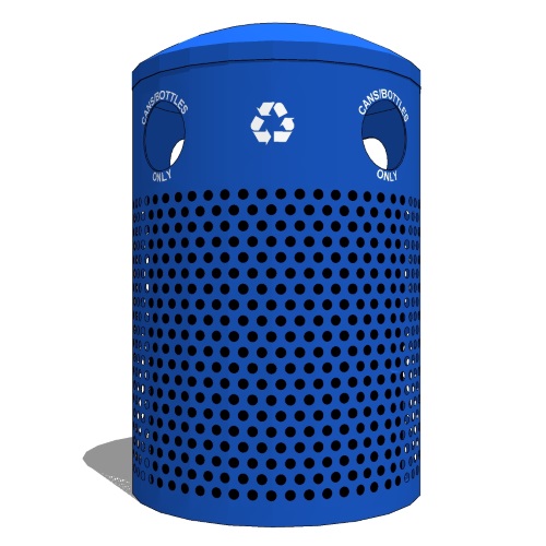 Landscape Collection: 40 Gallon Outdoor Recycling Receptacle (RC-2441)