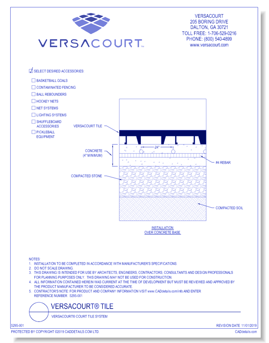 VersaCourt® Court Tile System