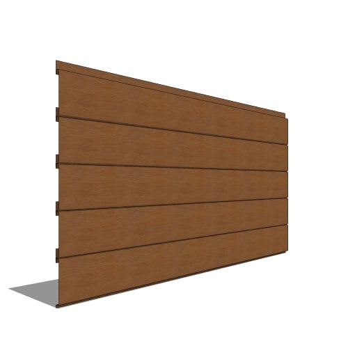 Lux Siding & Cladding: V-Groove 4" Panel