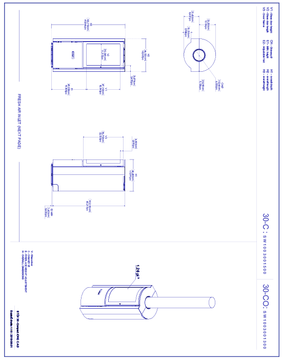 Stove: Stûv 30-Compact & 30-Compact (ONE BLACK)