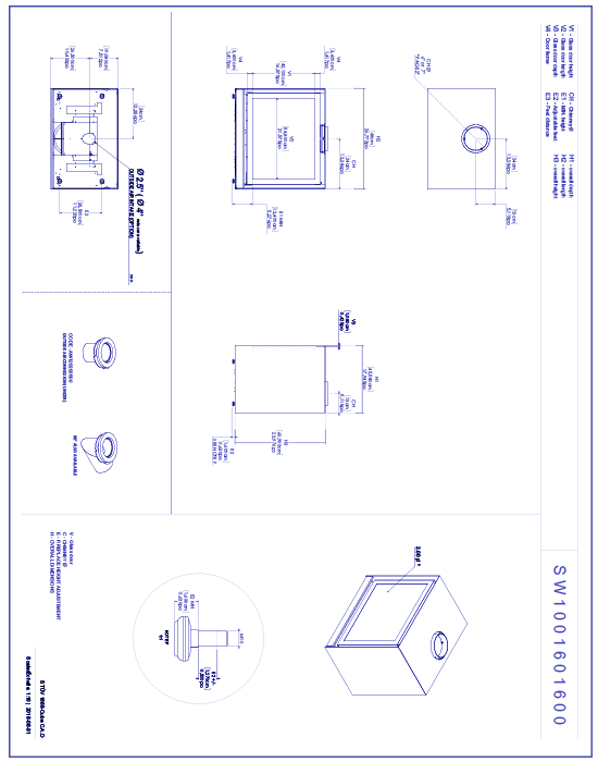 Stove: Stûv 16-68 Cube