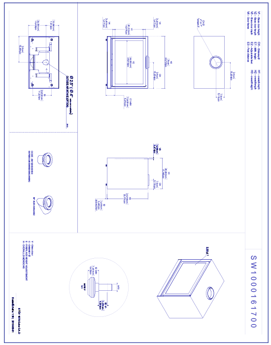 Stove: Stûv 16-78 Cube