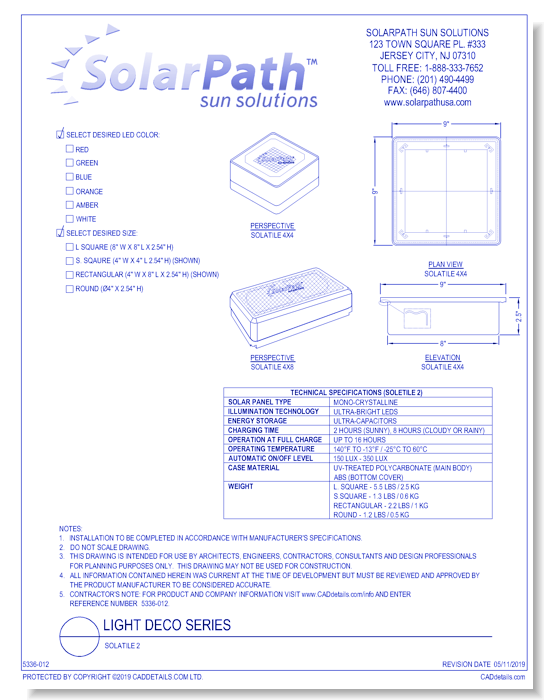 Light Deco: SolaTile 2