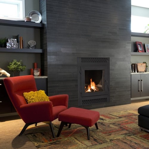 View The American Wood Burning Fireplace