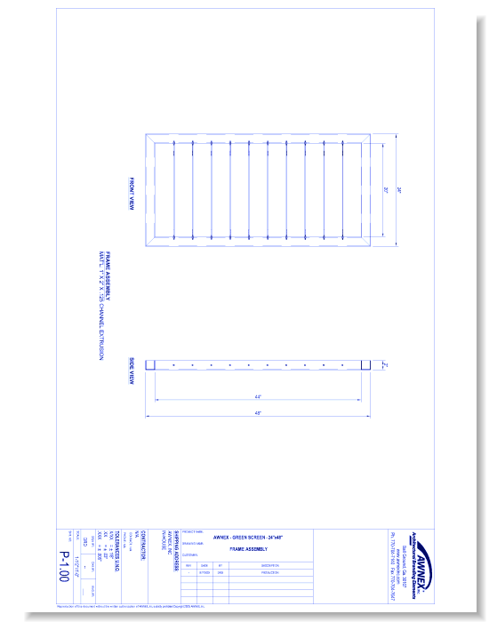 Horizontal Screens: Hollywood Green Screen Residential