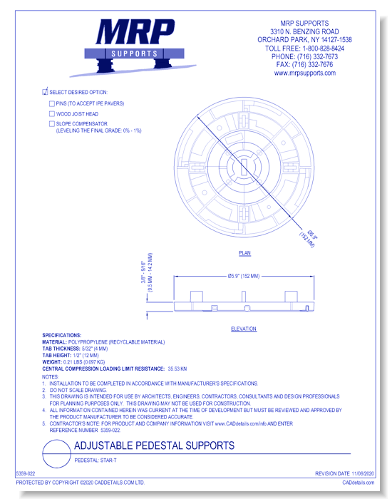 Pedestal: Star-T 