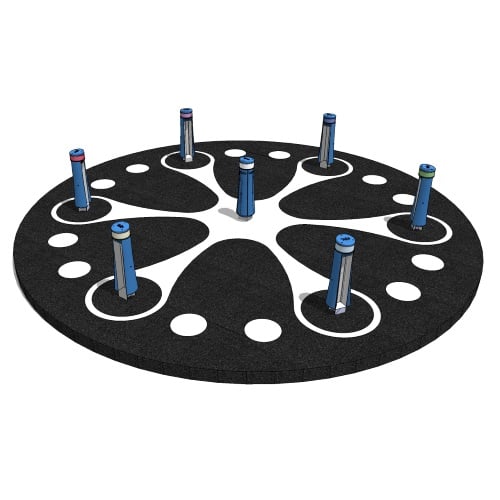 Lappset Memo Interactive Play Pillars