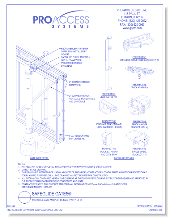 Micro Box Gate And Post Details
