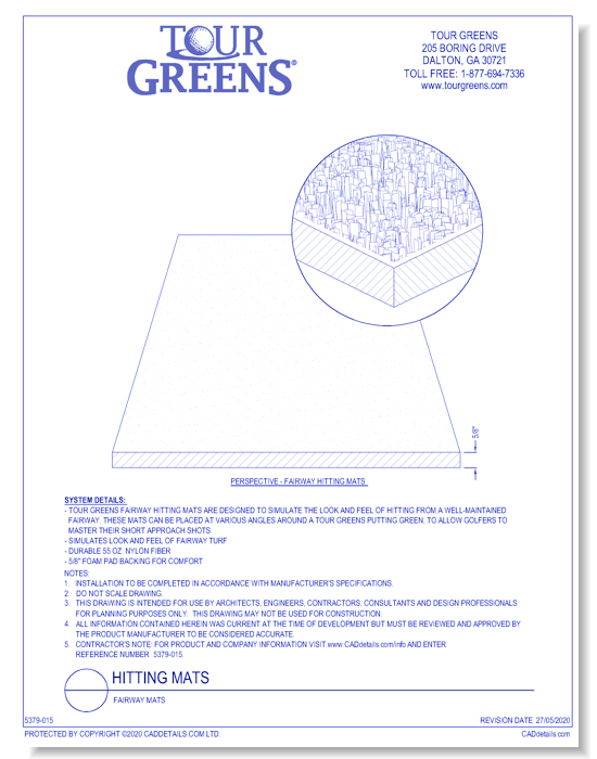 Hitting Mats: Fairway Mats