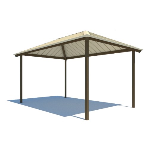 RCP Shelters: All Steel-Hip (AS-H1624-04)