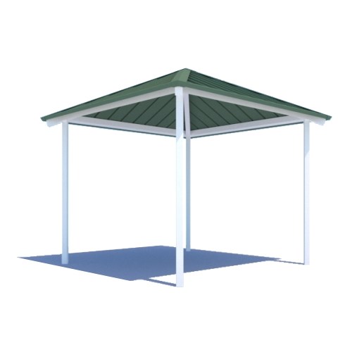 RCP Shelters: All Steel-Square Hip (AS-SQ16-04)