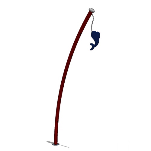 Freestanding Play Features: Fishin Pole
