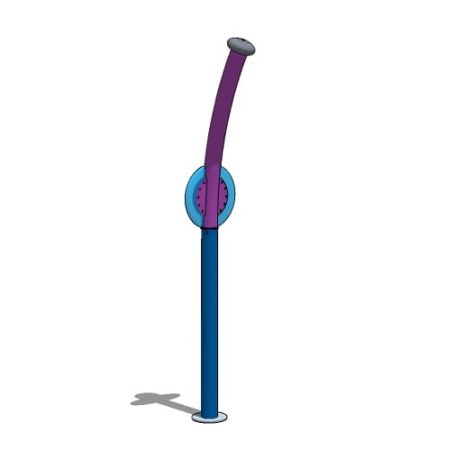 Freestanding Play Features: Spin Spray 1