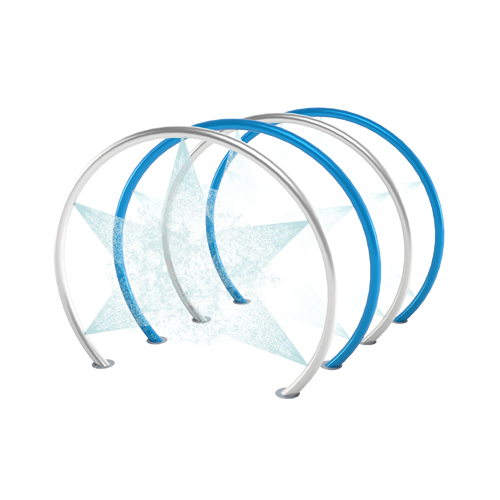 CAD Drawings BIM Models Waterplay Solutions Corp. Freestanding Play Features: Spiral Tunnel