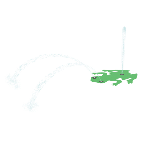 CAD Drawings BIM Models Waterplay Solutions Corp. Ground Sprays: Frog 