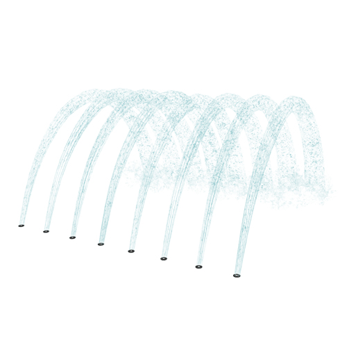 CAD Drawings BIM Models Waterplay Solutions Corp. Ground Sprays: Spray Tunnel 8