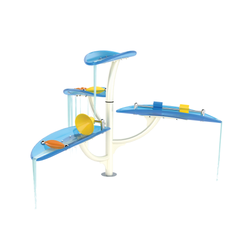 CAD Drawings BIM Models Waterplay Solutions Corp. Freestanding Play Features: Waterfall 3