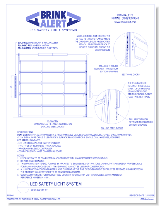 BrinkAlert: Door Safety Kit