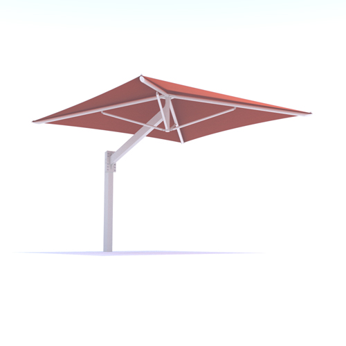 CAD Drawings BIM Models Modern Shade LLC Cantilever Umbrella