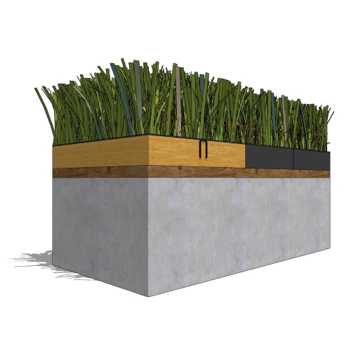 Epic MAX: Landscape Application on Roof Deck 