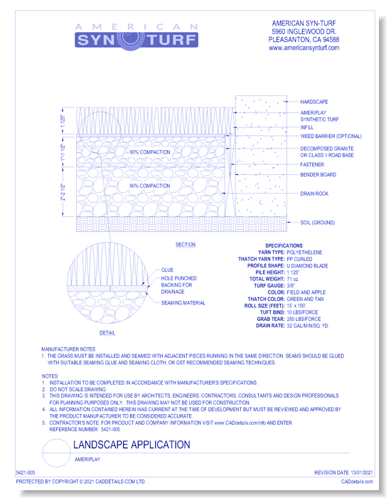 Ameriplay: Landscape Application