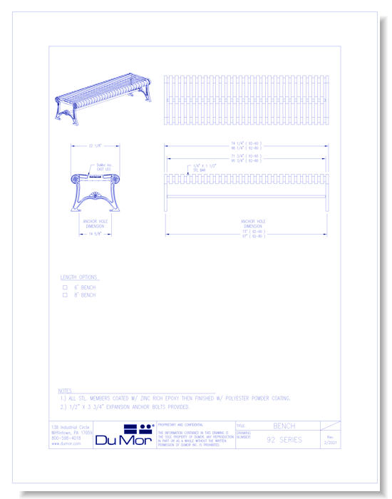 Bench 92 Series