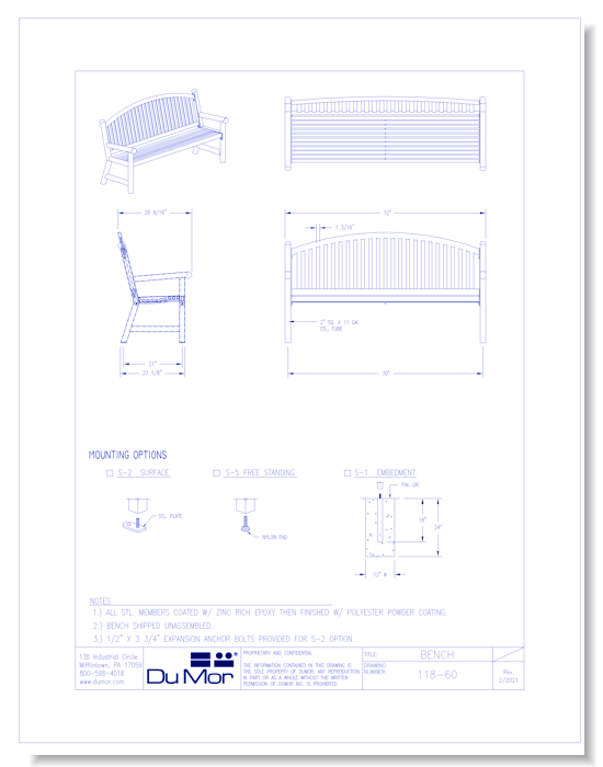 Bench 118-60