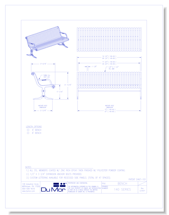 Bench 140 Series