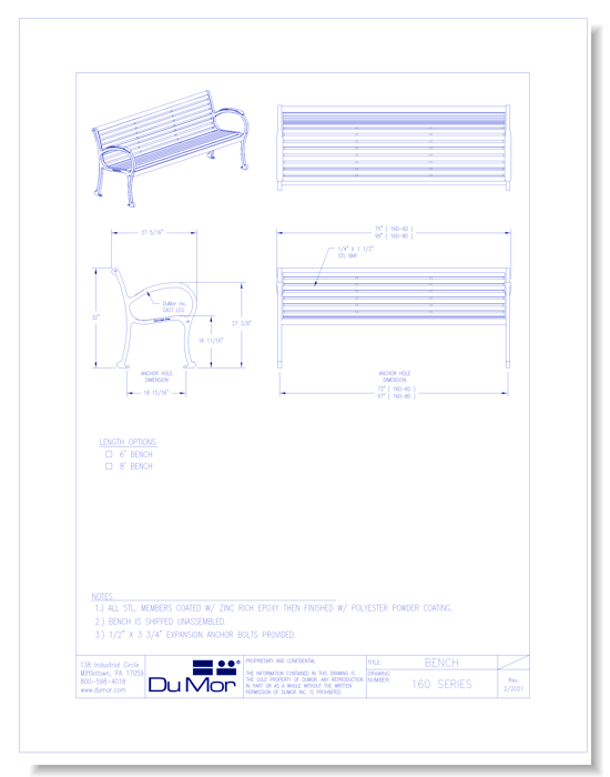 Bench 160 Series