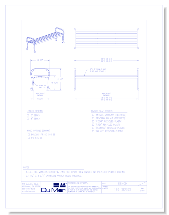 Bench 166 Series
