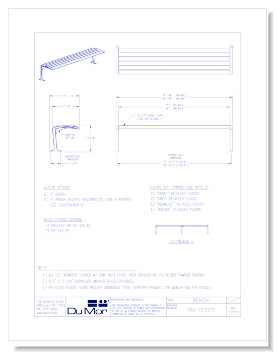 Bench 186 Series