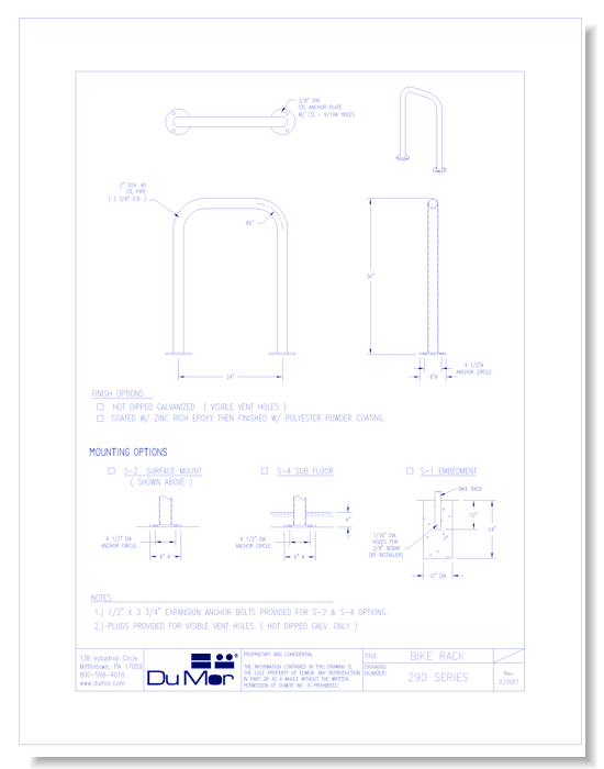 Bike Rack 290 Series