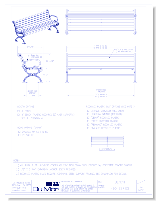 Bench 490 Series