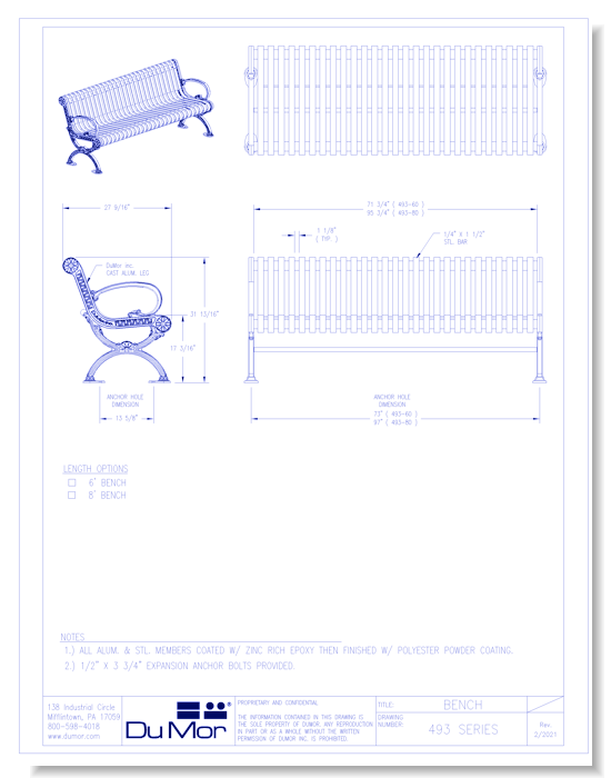 Bench 493 Series