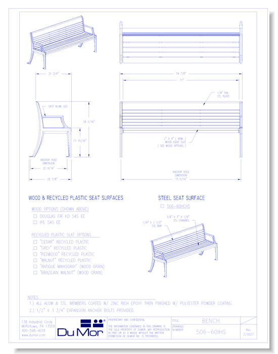 Bench 506