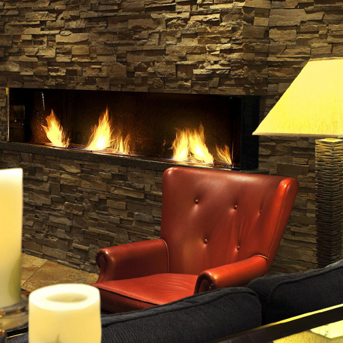CAD Drawings BIM Models Montigo Fireplaces Custom 5' Bay - C-VIEW (C520PRC) Commercial Gas Fireplace