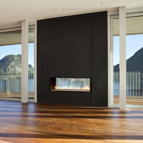 CAD Drawings BIM Models Montigo Fireplaces 5' See Through - EXEMPLAR Series (R520ST) Luxury Residential Gas Fireplace