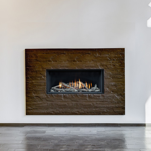 CAD Drawings BIM Models Montigo Fireplaces 36" Single Sided - DISTINCTION Series (D3615) Luxury Residential Gas Fireplace