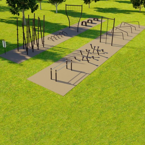 CAD Drawings TrekFit Obstacle Course: 2