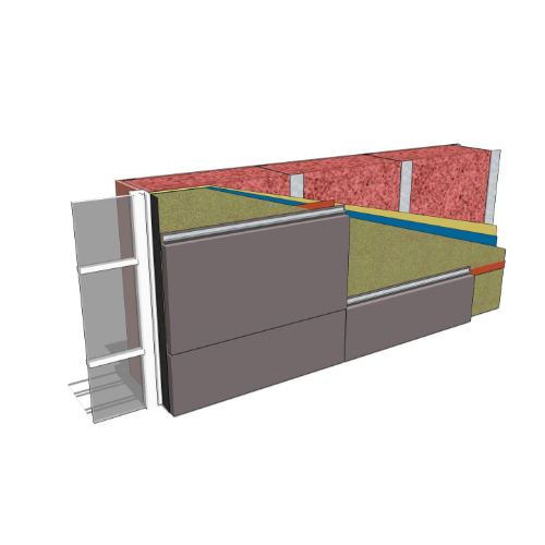 Armatherm™ Z Girt: ACM Panel - Window Jamb - Stud Wall