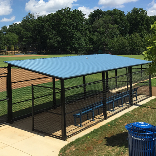 CAD Drawings Sportsfield Specialties, Inc. GameShade® Dugouts