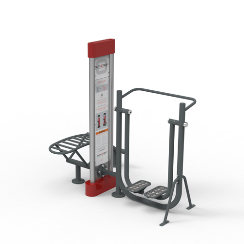 CAD Drawings BIM Models Outletics Airwalker and Abdominal Bench Combination