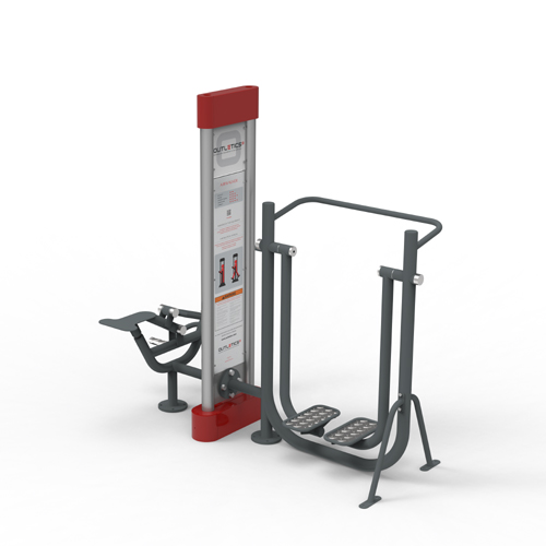 CAD Drawings BIM Models Outletics Airwalker and Rower Combination