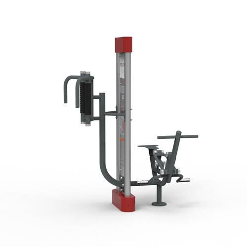 CAD Drawings BIM Models Outletics Rower and Back Massager Combination
