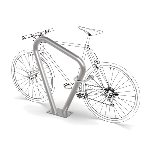 CAD Drawings Classic Displays Triangle Bike Rack