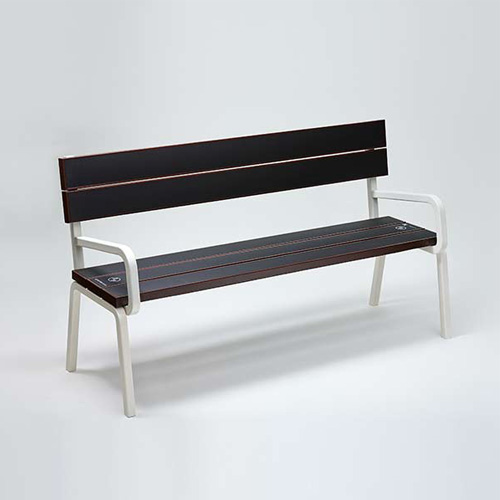 CAD Drawings Archasol Steora 'Classic' Solar Bench 