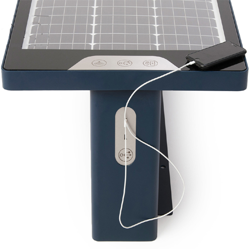 CAD Drawings Archasol Zano 'Scandik' Solar Bench 