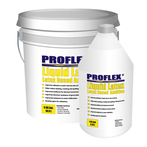 CAD Drawings PROFLEX® Products  Mortar Additive: Liquid Latex
