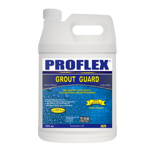 CAD Drawings PROFLEX® Products  Cleaners, Enhancers, Sealers: GROUT GUARD